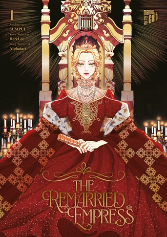 Cover zu Band 1 der Manhwa-Reihe: "The remarried Empress" von Alphatart und HereLee