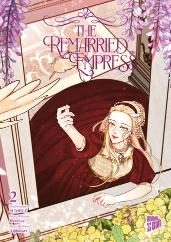 Cover zu Band 2 der Manhwa-Reihe: "The remarried Empress" von Alphatart und HereLee